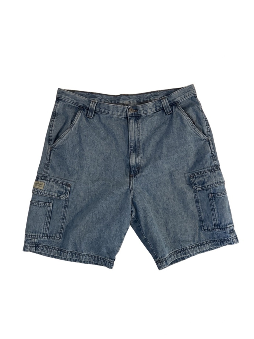Wrangler Men's Denim Cargo Jo — Blue